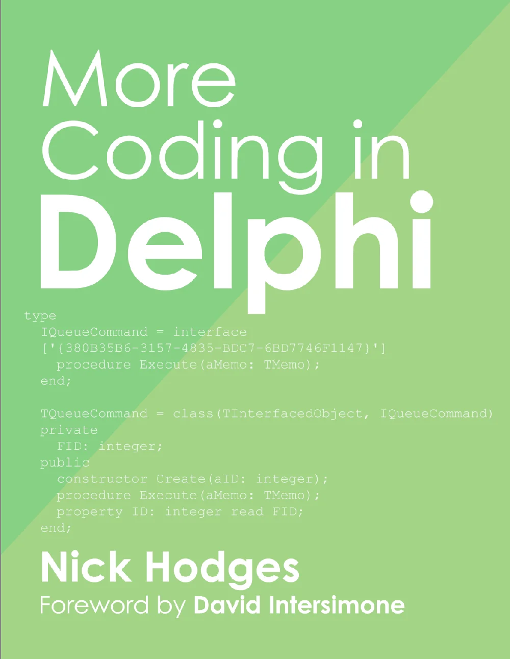 More Coding in Delphi
