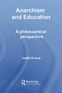Anarchism and Education; A Philosophical Perspective