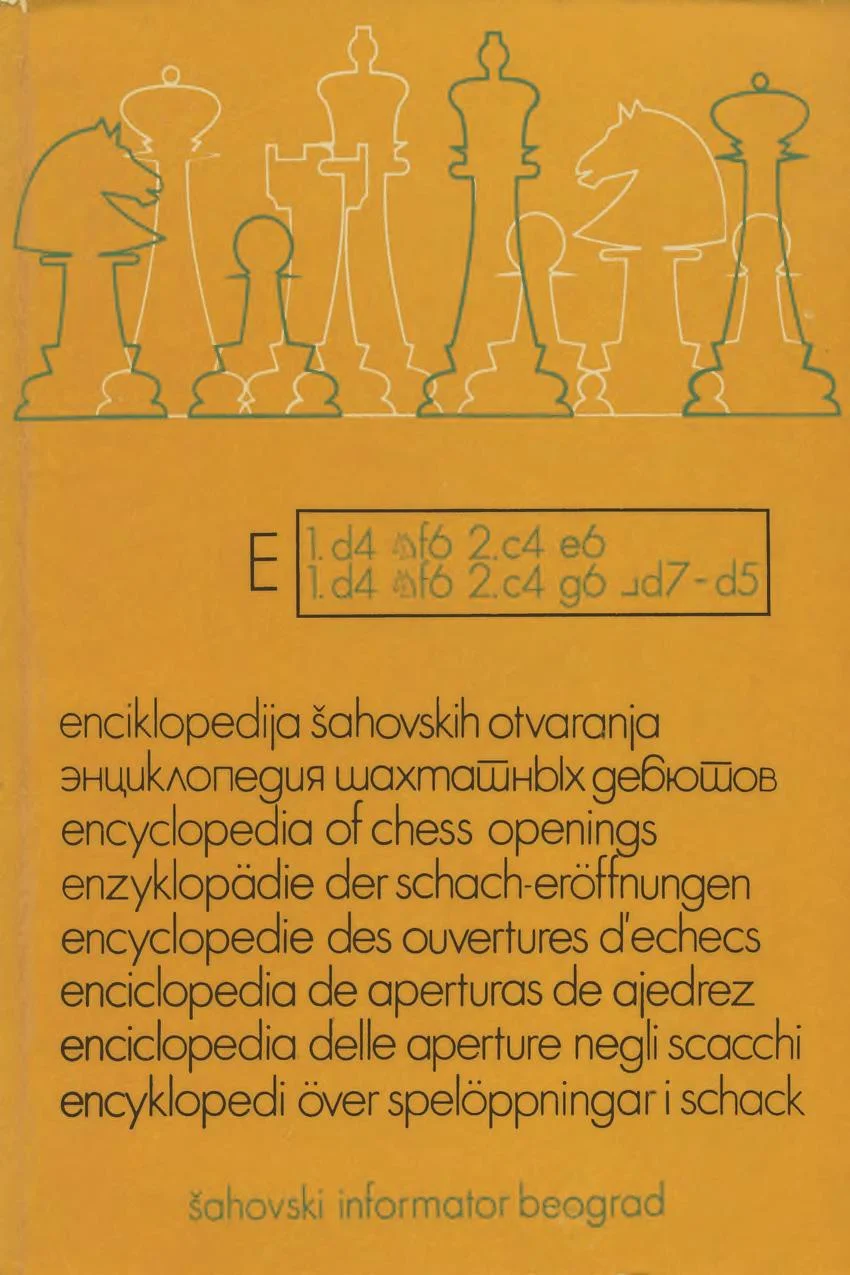 Encyclopaedia of Chess Openings - Volume E