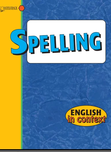 Spelling: English in contex