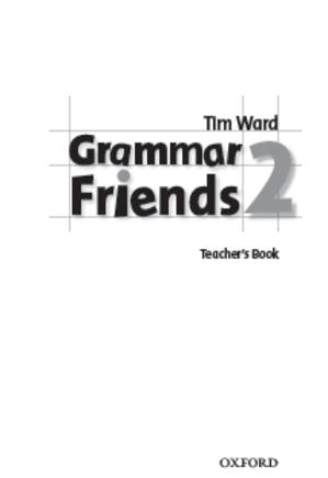 Grammar Friends 2 - Teacher's Book