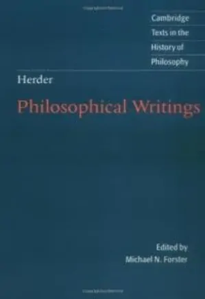 Herder: Philosophical Writings