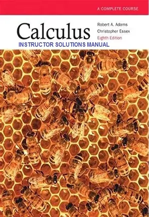 Calculus Instructor Solutions Manual A Complete Course