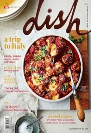 Food Magazines Bundle - Dish Issue - 2016  NZ