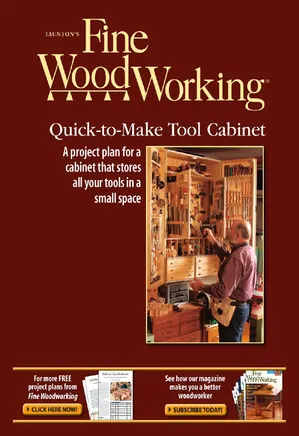 Fine woodworking - making Tool-Cabinet