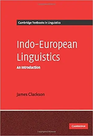 Indo-European Linguistics An Introduction