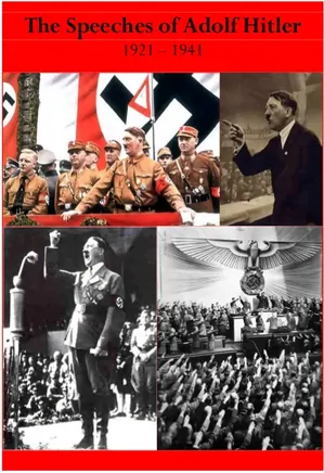 Speeches of Adolf Hitler 1921-1941