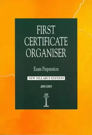 First Certificate Organiser