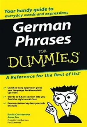 German Phrases For Dummies