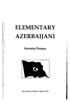 Elementary Azerbaijani