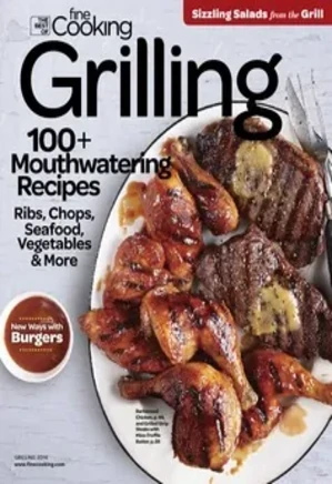 Food Magazines Bundle - Fine Cooking Grilling - 2016  USA