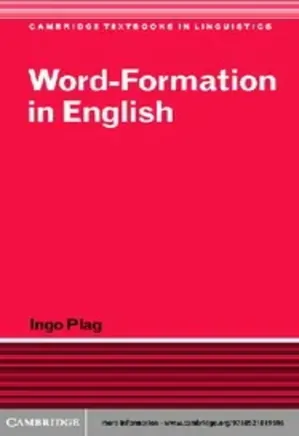 Word - Formation In English