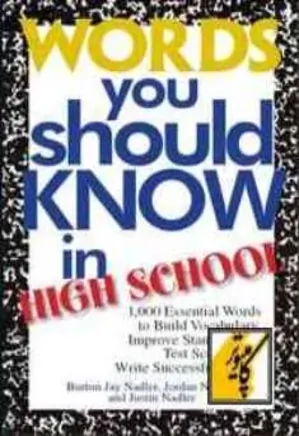 Words You Should Know In High School