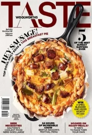 Food Magazines Bundle - Taste - April 2016