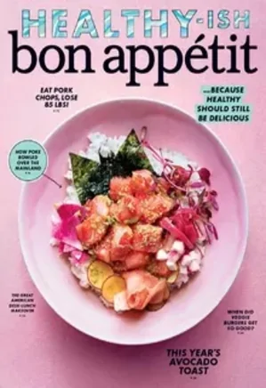 Food Magazines Bundle - Bon Appetit - February 2017