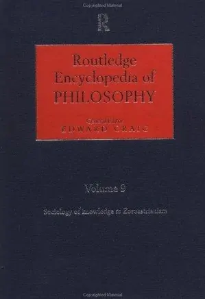 Encyclopedia of Philosophy, Vol. 9