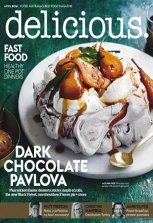 Food Magazines Bundle - delicious - April 2016