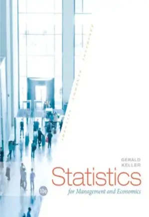 Statistics For Management and Economics, 10th edition
