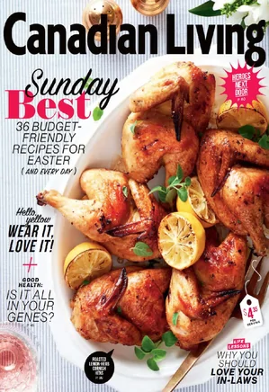 Food Magazines Bundle - Canadian Living - March 2016