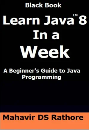 Learn Java 8 In a Week