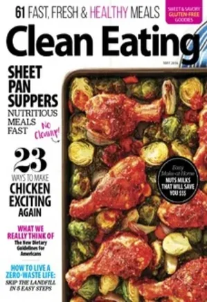Food Magazines Bundle - Clean Eating - May 2016