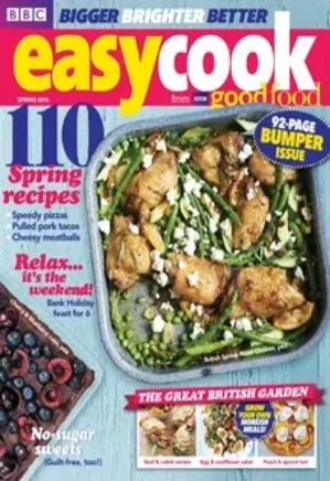 Food Magazines Bundle - BBC Easy Cook - May 2016