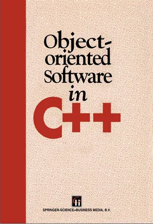 Object-Oriented Software in C++