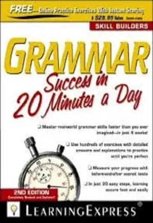 Grammar Success In 20 Minutes A Day
