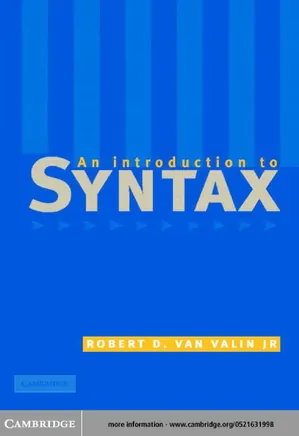 Syntax: The Logical Structure of Language