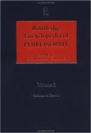 Encyclopedia of Philosophy, Vol. 2 - Cabanis - Destutt de Tracy