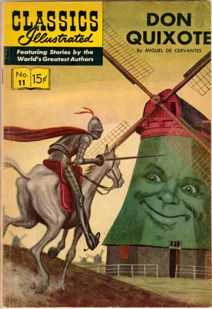 Classics Illustrated no.11 - Don Quixote