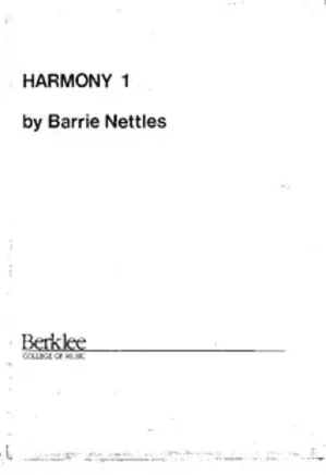 Berklee College of Music: Harmony 1
