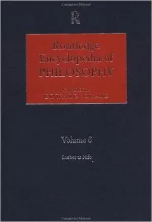Encyclopedia of Philosophy, Vol. 6 (Masaryk - Nussbaum)