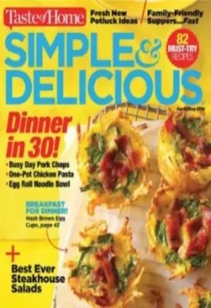 Food Magazines Bundle - delicious - May 2016