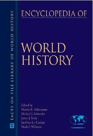 Encyclopedia of World History, Age of Revolution and Empire 1750 to 1899 Vol.4