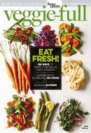 Food Magazines Bundle - Veggie-full - 2016  USA