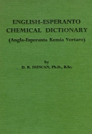 English-Esperanto Chemical Dictionary