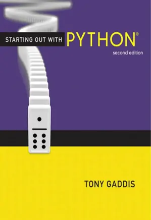 Starting out with Python-  Second Edition