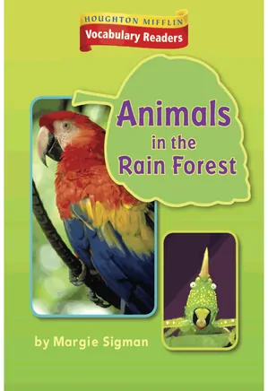 Vocabulary Readers: Animals in the Rain Forest